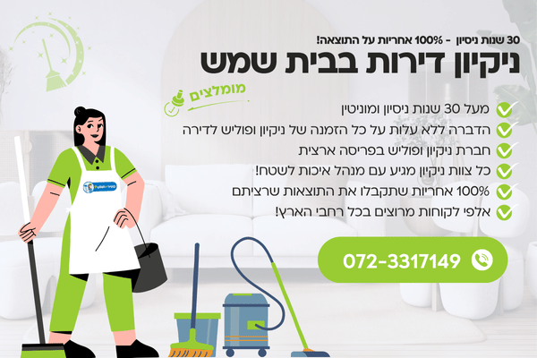ניקיון דירות בבית שמש